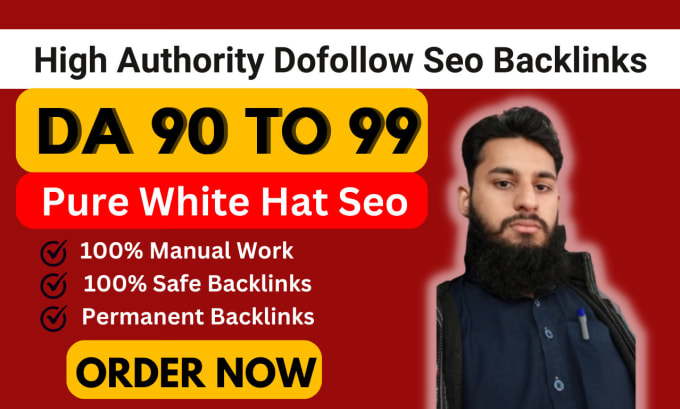 Bestseller - provide manual high authority da 90 plus seo dofollow backlinks