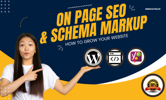 Gig Preview - Do wordpress yoast SEO on page with schema markup site