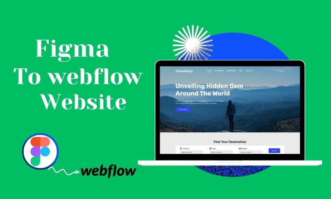 Gig Preview - Design webflow website or figma to webflow website for your business