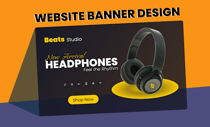 Bestseller - design custom web banners, header, slider, shopify banner and hero images