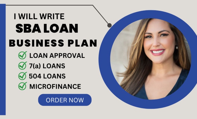 Gig Preview - Write sba sba loan sba business plan and for startups business plan writer