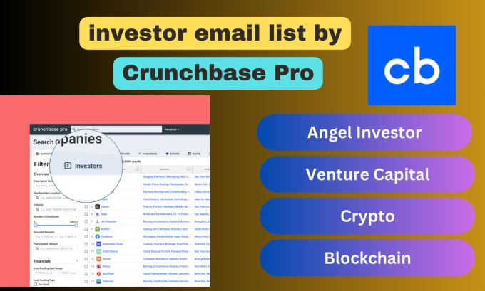 Gig Preview - Provide you valid email list of investor or angel investors