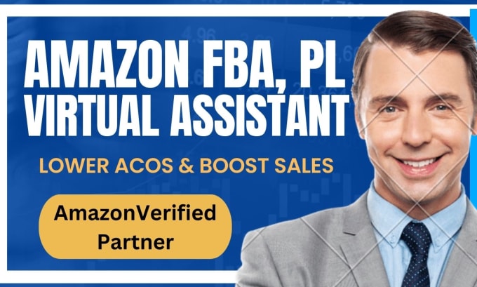 Gig Preview - Be amazon fba virtual assistant and VA for private label