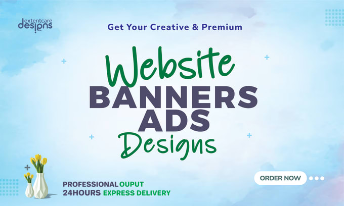 Gig Preview - Design premium website banner and advertisement design