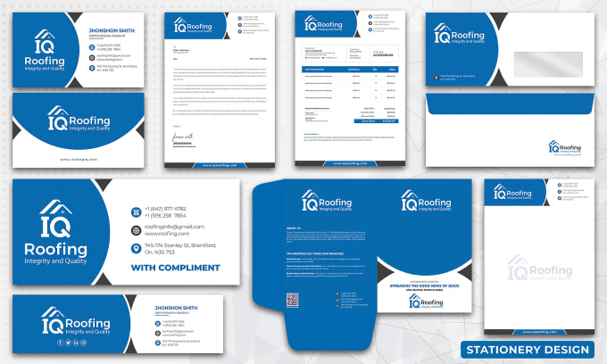 Gig Preview - Design brand logo with corporate identity, business cards and stationery items