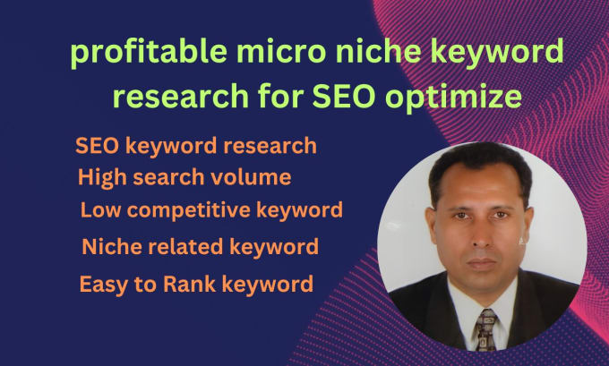 Gig Preview - Do profitable micro niche keyword research for SEO optimize