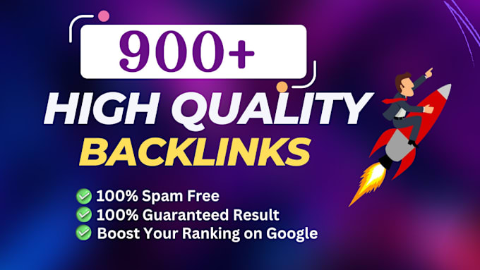 Gig Preview - Rank website with high quality dofollow seo contextual backlinks