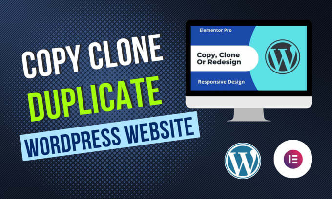 Gig Preview - Clone copy or duplicate redesign or replicate any website into wordpres