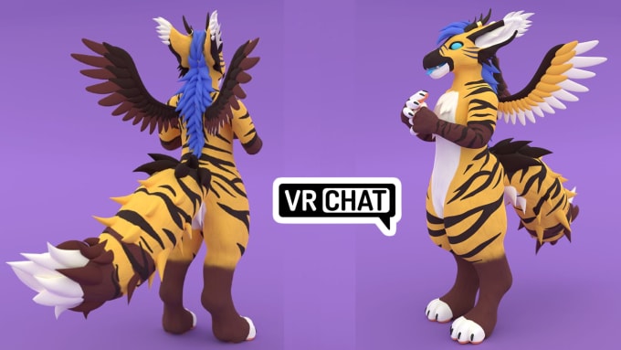 Gig Preview - Create custom 3d vrchat avatars for your virtual world