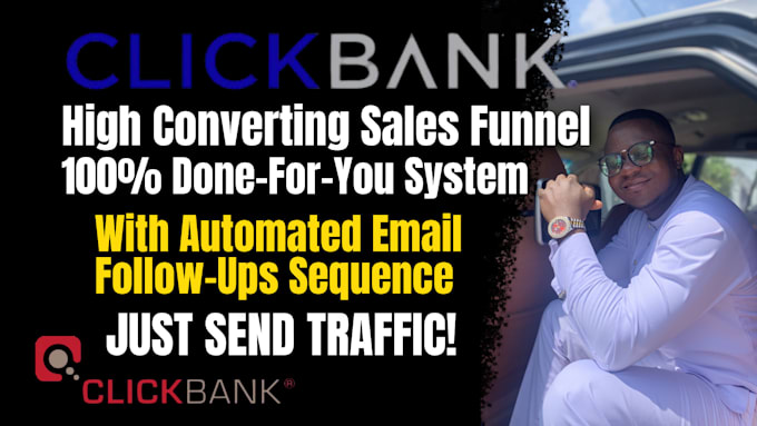 Gig Preview - Build autopilot clickbank affiliate marketing funnel with follow up emails