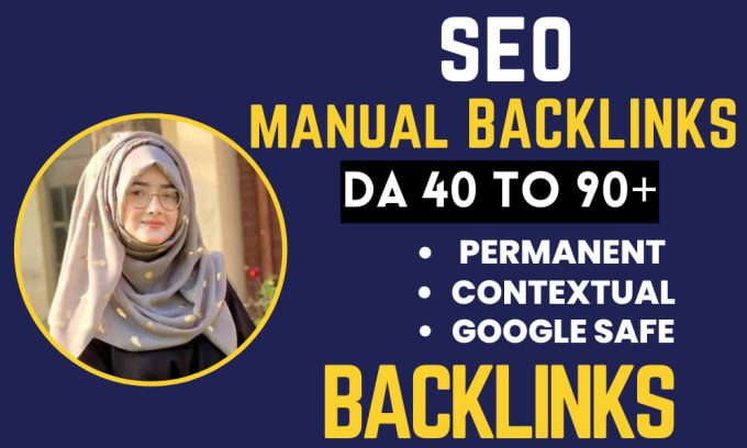 Gig Preview - Do high da white hat contextual seo dofollow manual backlinks