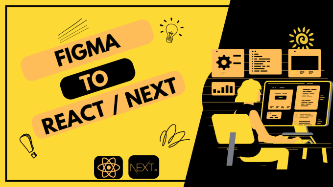 Gig Preview - Convert figma to react ,figma to next js, frontend development,responsive design