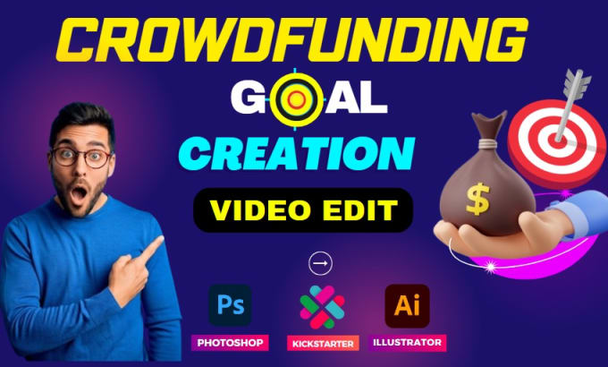 Gig Preview - Create setup design a captivating crowdfunding, indiegogo, kickstarter campaign