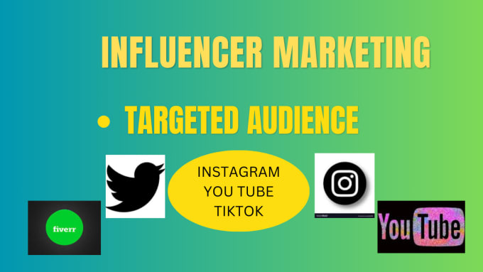 Gig Preview - Find best instagram, tiktok, youtube influencers list for influencer marketing