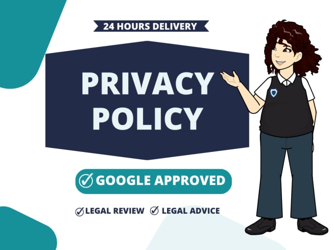 Gig Preview - Write google approved privacy policy for your website or app