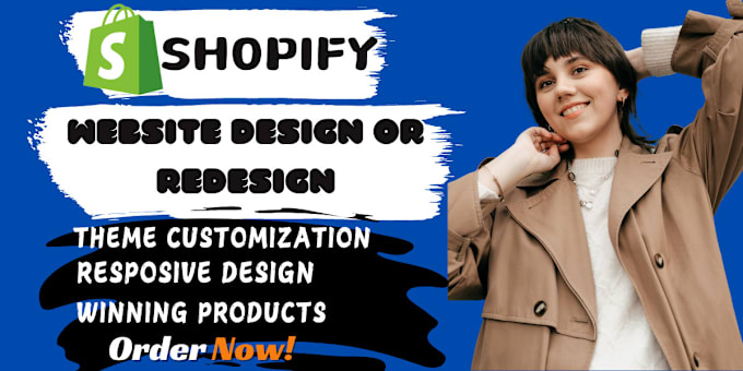 Bestseller - design or redesign  shopify store