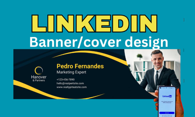 Gig Preview - Design a perfect linkedin banner cover header and social media post