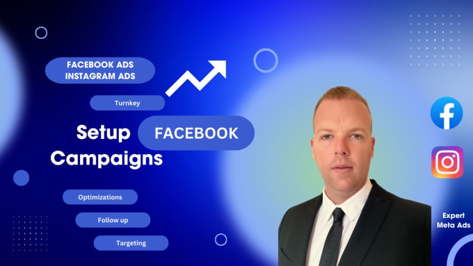 Gig Preview - Create your facebook ads and instagram ads campaign in english