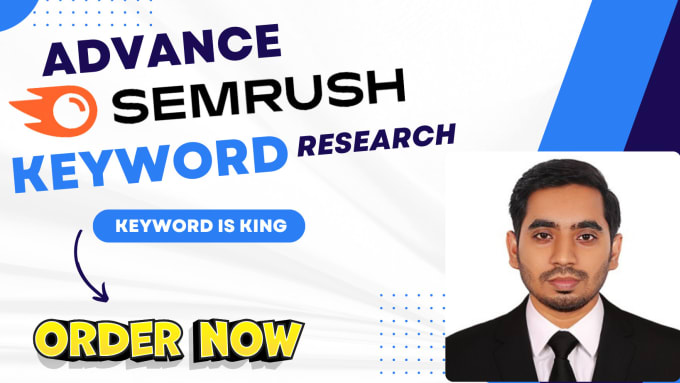 Gig Preview - Do advance semrush SEO keyword research