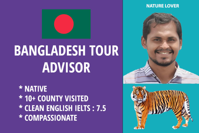 Gig Preview - Be your best travel advisor for trip to bangladesh