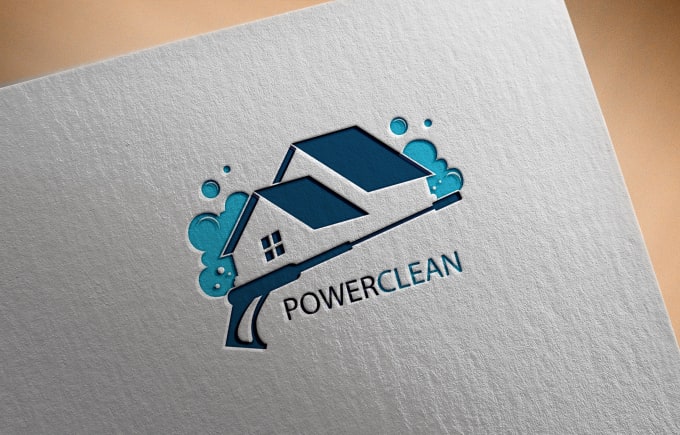 Gig Preview - Craft modern cleaning service logo design