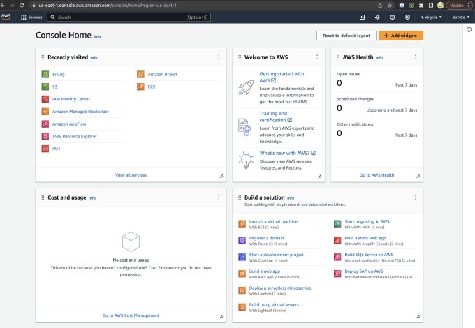 Gig Preview - Do support for AWS services and terraform