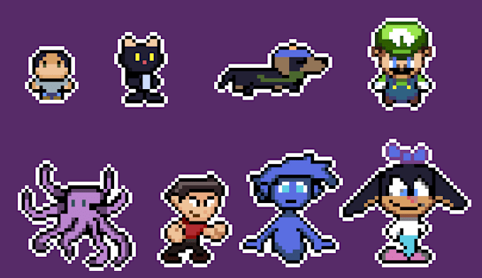 Bestseller - do a pixel art character for you game