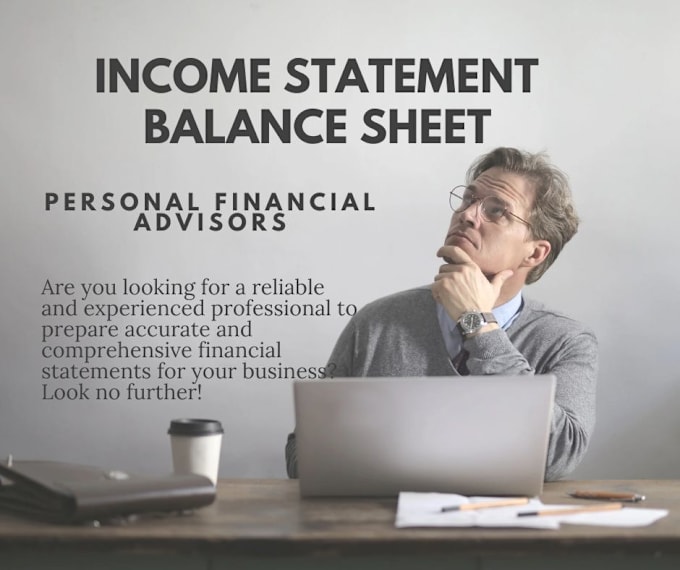 Gig Preview - Prepare income statement, balance sheet