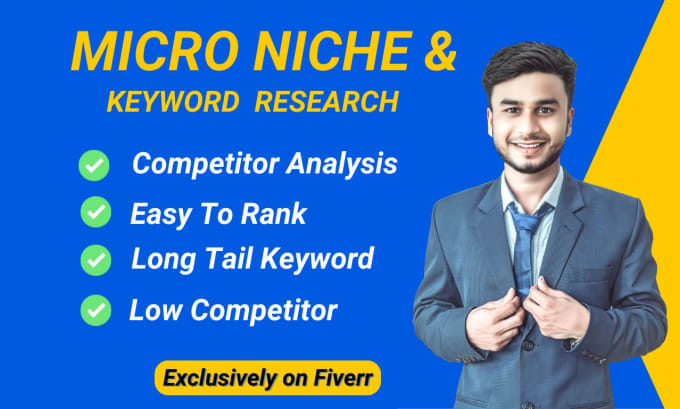 Gig Preview - Do greatest micro niche kw and SEO keyword research