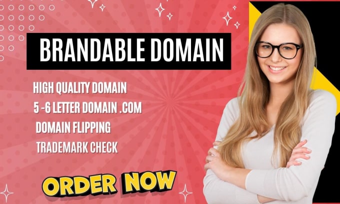 Gig Preview - Provide valuable 5 letter brandable domain to flip for big profit