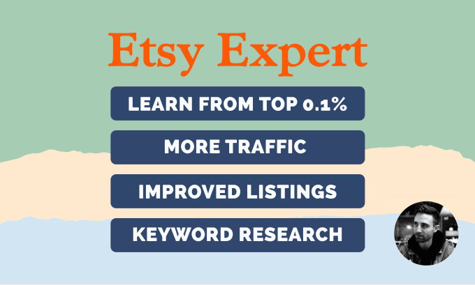 Bestseller - optimise your etsy listings tags titles and description