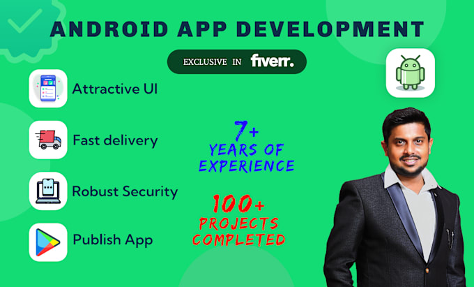 Gig Preview - Be your android app developer for android app development