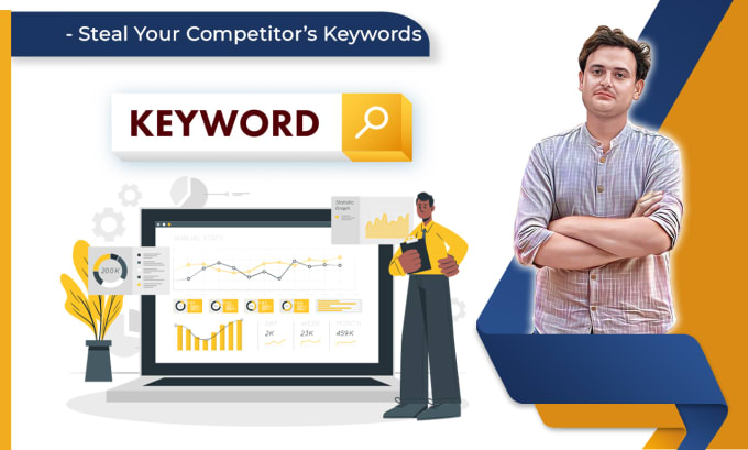 Gig Preview - Long tail SEO keywords research and competitor analysis for google top ranking