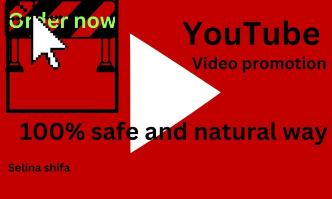 Gig Preview - Do youtube video promotion fast and organic 80k audience