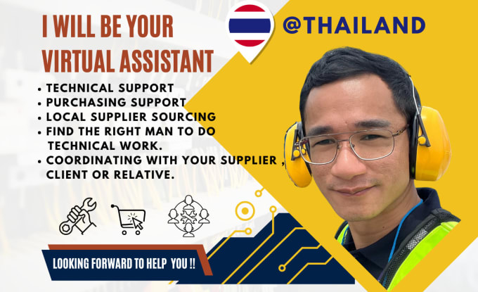 Bestseller - be your virtual assistant in thailand for technical  support