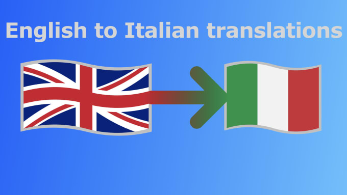 Gig Preview - Translate your text in italian