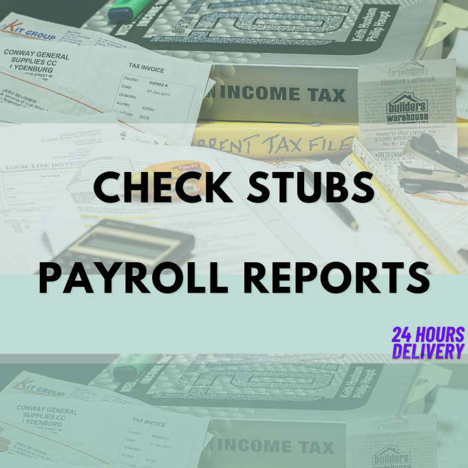 Gig Preview - Create check stubs document and payroll reports