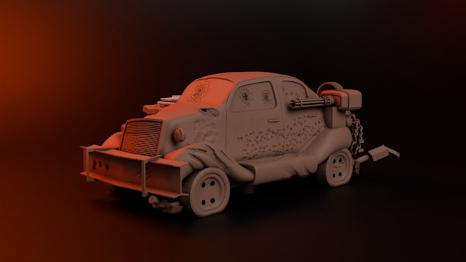 Gig Preview - Create  stl files for 3d printing of car trucks and other vehicles