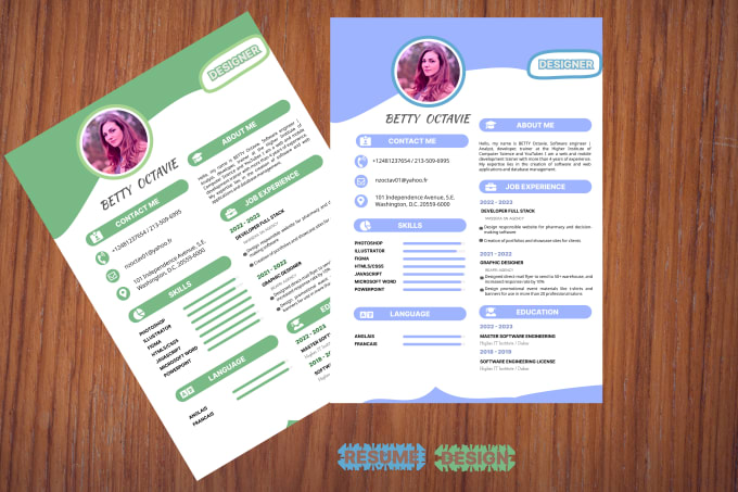 Gig Preview - Create a customized resume for you