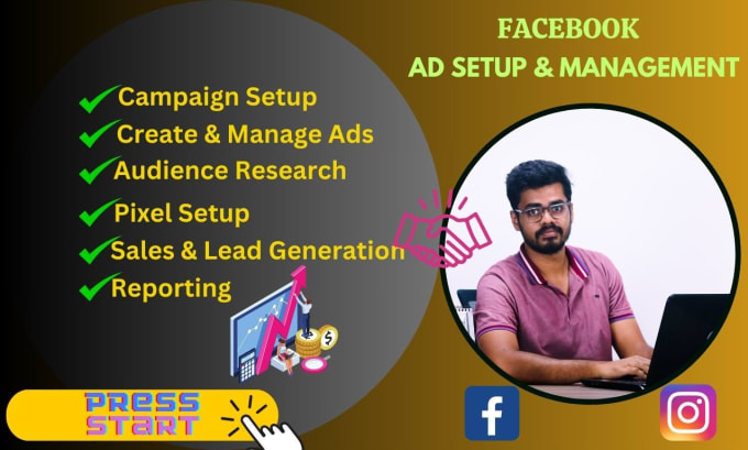 Gig Preview - Be your next facebook ads manager