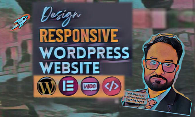 Gig Preview - Do a custom wordpress development, website design or redesign