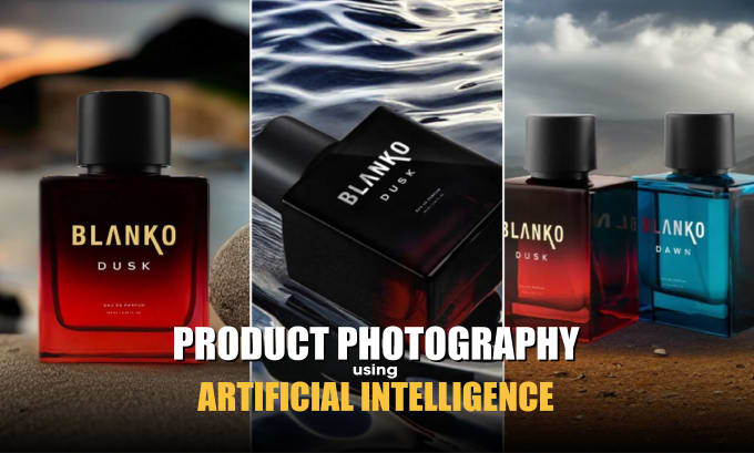 Gig Preview - Create stunning brand product photography with midjourney ai backdrops