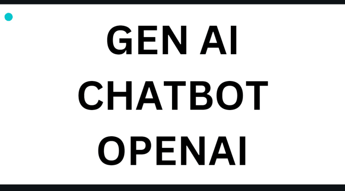 Gig Preview - 24 hours delivery available l create gen ai chatbot chatgpt manychat