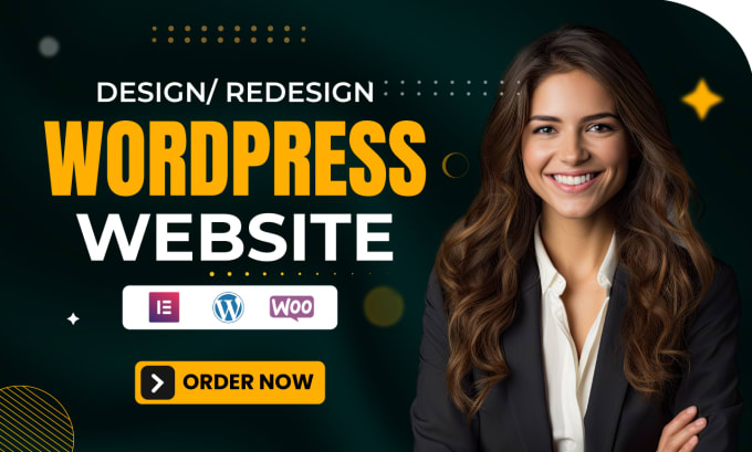 Gig Preview - Design, redesign, build, rebuild, clone, edit, fix or revamp wordpress website