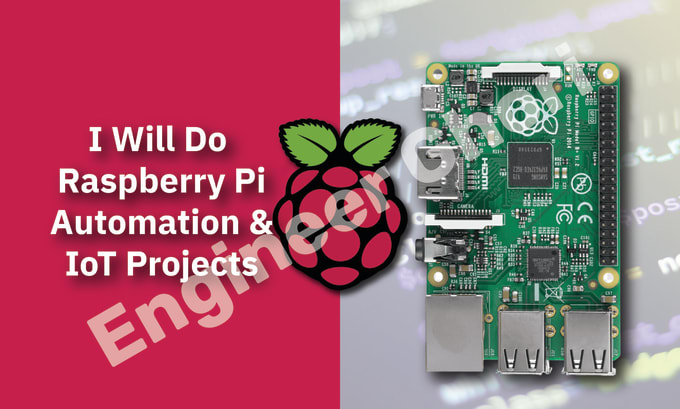 Gig Preview - Do arduino, raspberry pi, esp32 and nodered iot projects for you