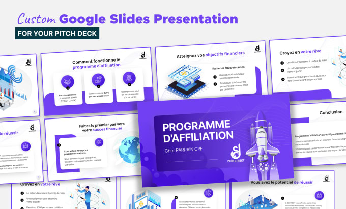 Gig Preview - Do google slides presentation for your pitch deck