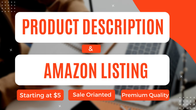 Gig Preview - Write powerful amazon listing and shopify product description