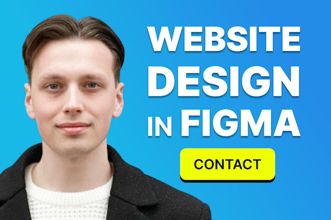 Gig Preview - Design, landing page, figma, mobile adaptation, ui ux, responsive, redesign