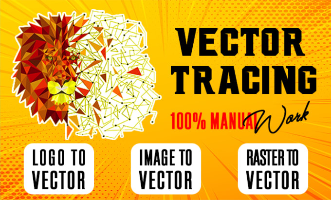 Gig Preview - Vector trace, edit, redraw logo design, vectorize image in adobe illustrator