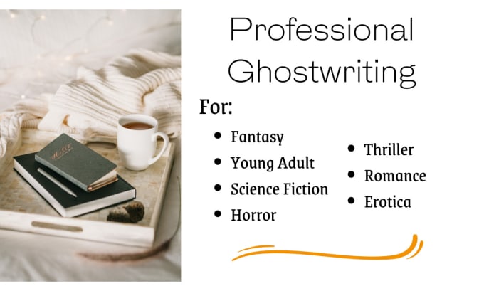 Gig Preview - Ghostwrite your next writing project